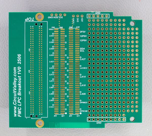 FPGA FMC LPC Breakout Board