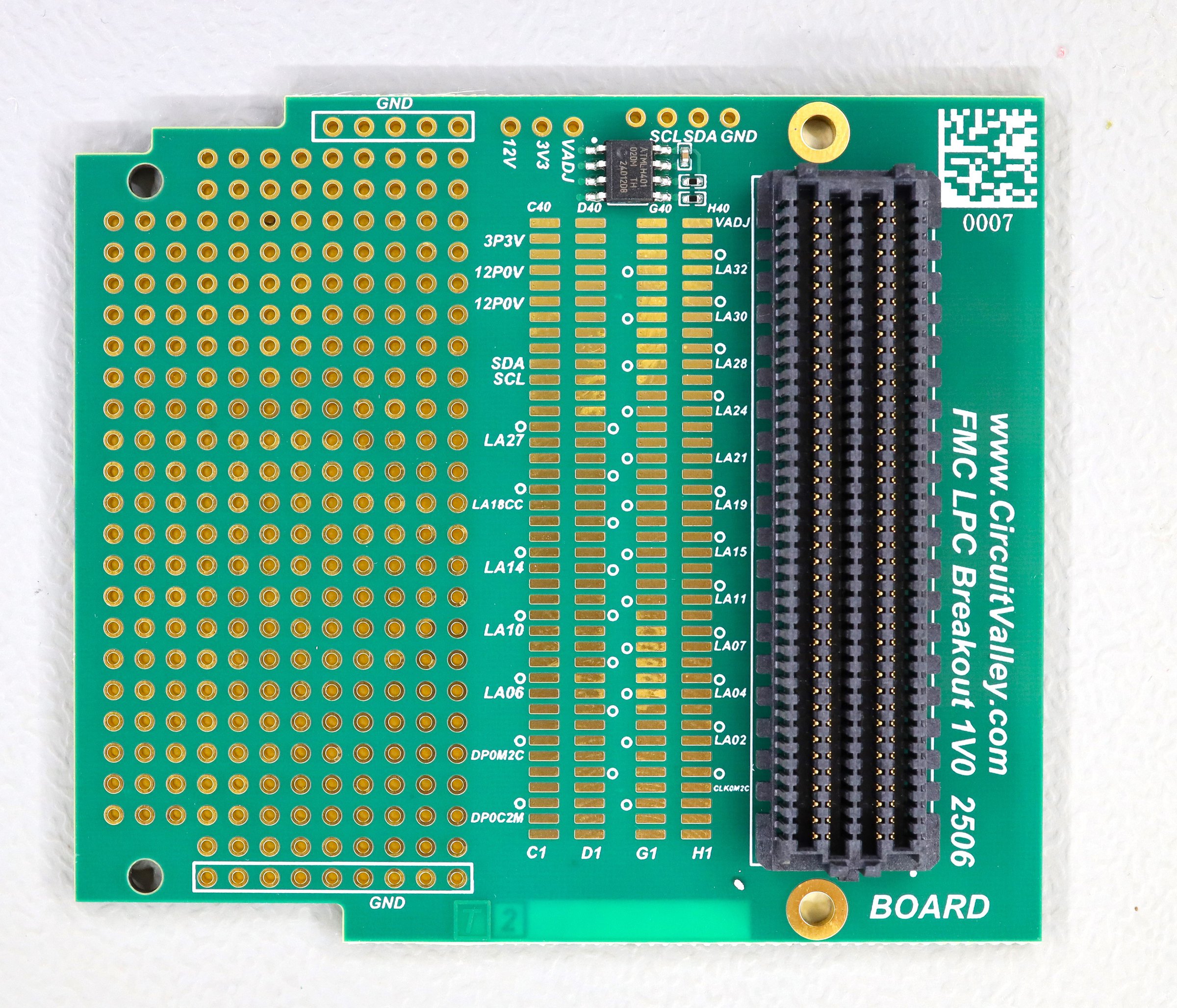 FPGA FMC LPC Breakout Board