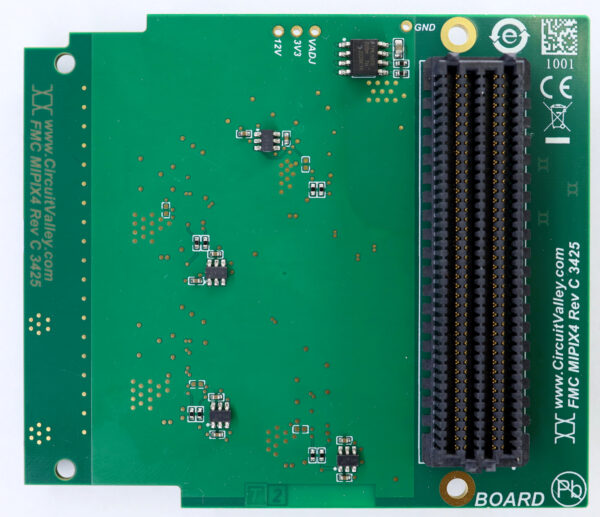 FPGA FMC MIPI Camera x4 Breakout Board with FMC LPC