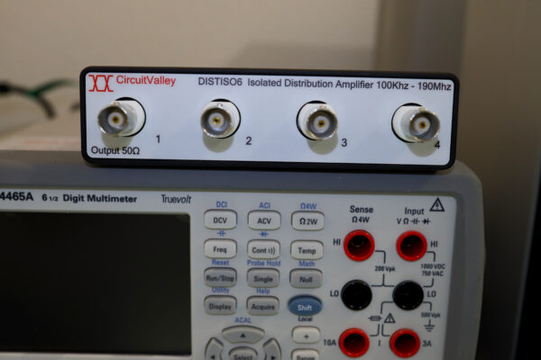 DISTISO6 Isolated Distribution Amplifier 6 Output