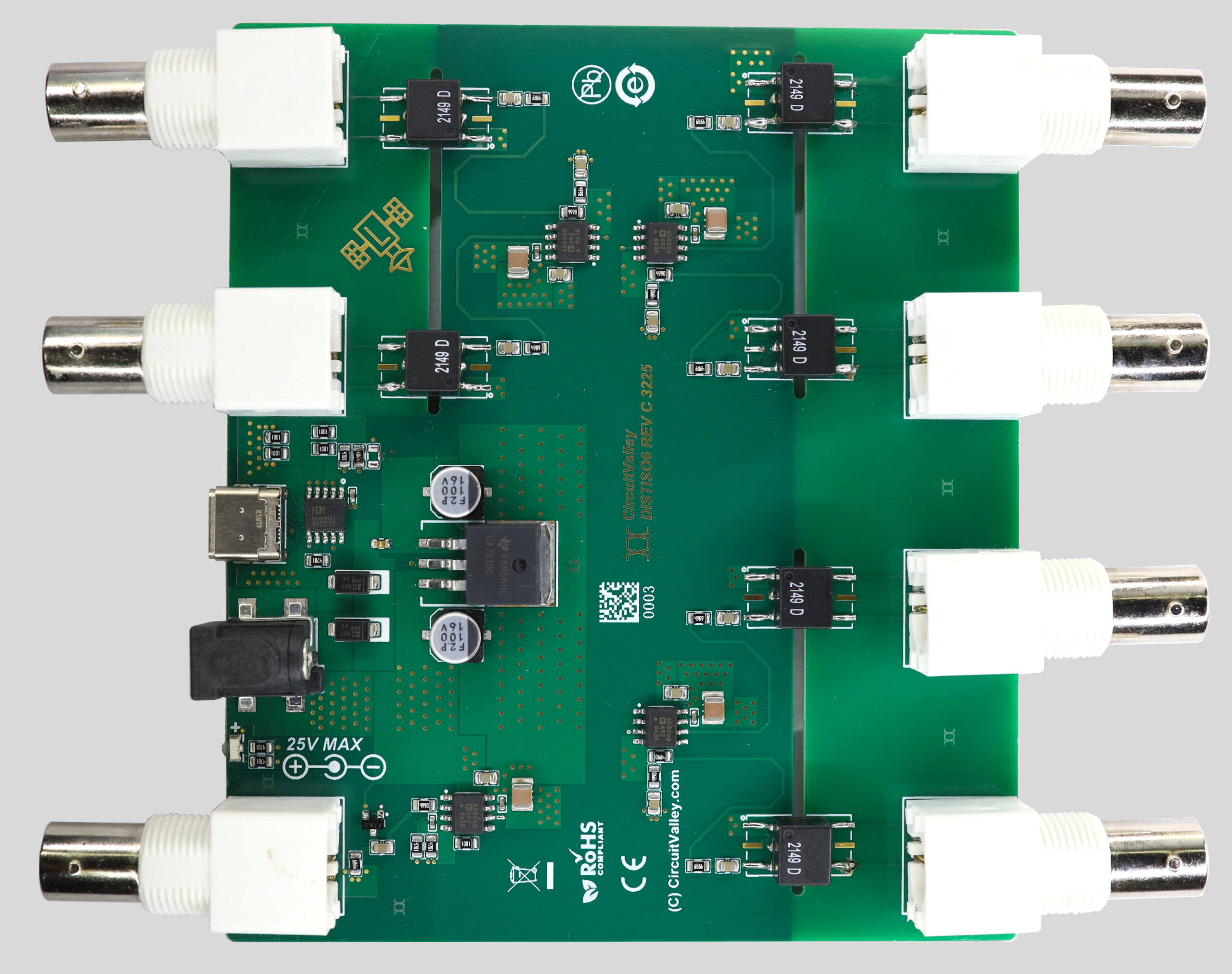 DISTISO6 Isolated Distribution Amplifier 6 Output - Image 5