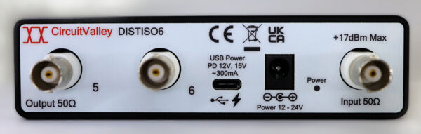 DISTISO6 Isolated Distribution Amplifier 6 Output