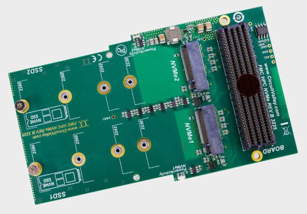FMC NVMe SSD Drive, FPGA HPC PCIe M.2 Carrier Adapter