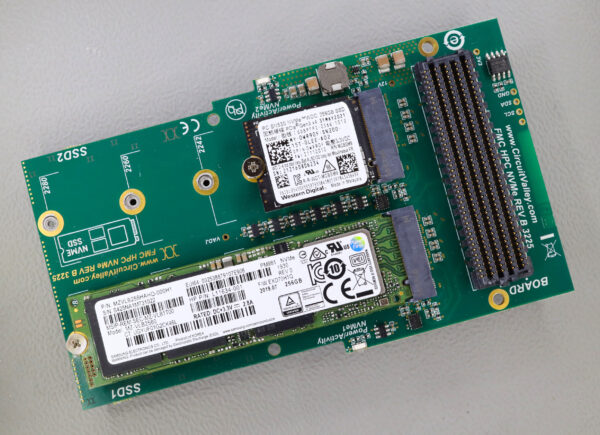 FMC NVMe SSD Drive, FPGA HPC PCIe M.2 Carrier Adapter