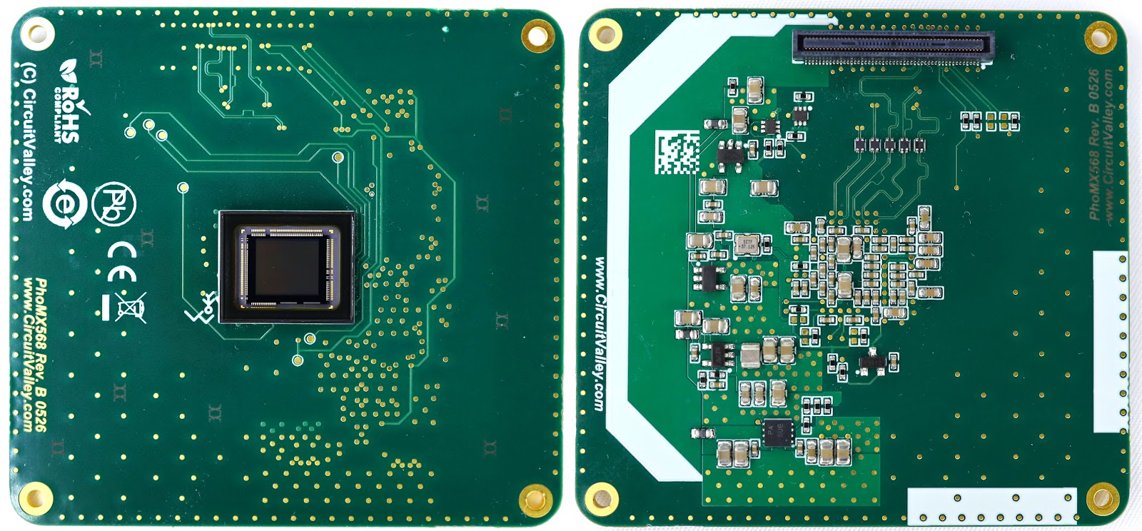 IMX568 5.1MP Global Shutter Camera Module, Color/Mono, for Raspberry Pi & NVIDIA Jetson